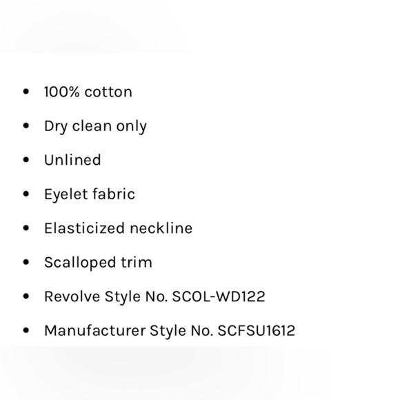 Stone Cold Fox Cotton Eyelet Dress - Picture 4 of 6